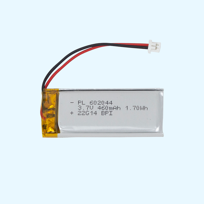 PL602044 470mah 3.7V可充電鋰電池 行車記錄儀監(jiān)控攝像頭鋰電池