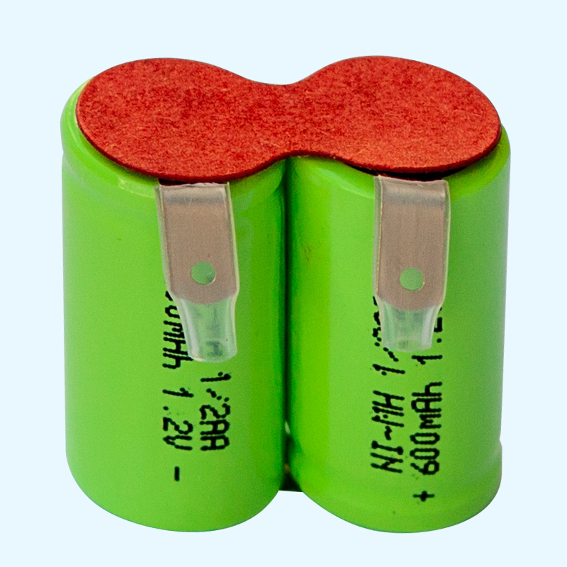 須刀充電電池，1/2AA600mAh*2鎳氫電池組,安全,循環(huán)壽命長,低內(nèi)阻,大電流,小體積