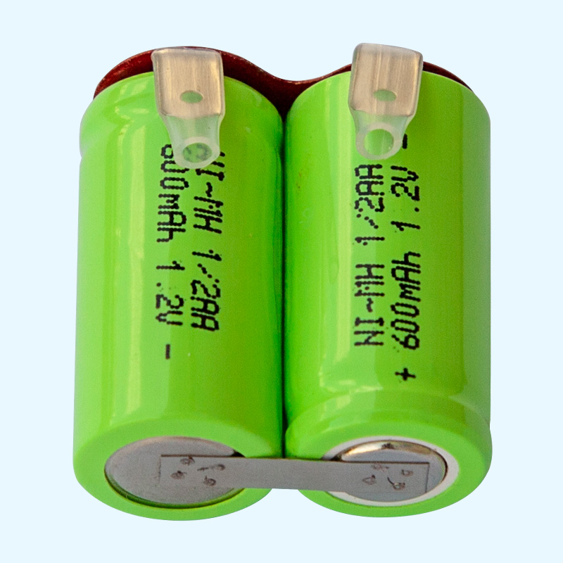 須刀充電電池，1/2AA600mAh*2鎳氫電池組,安全,循環(huán)壽命長,低內(nèi)阻,大電流,小體積