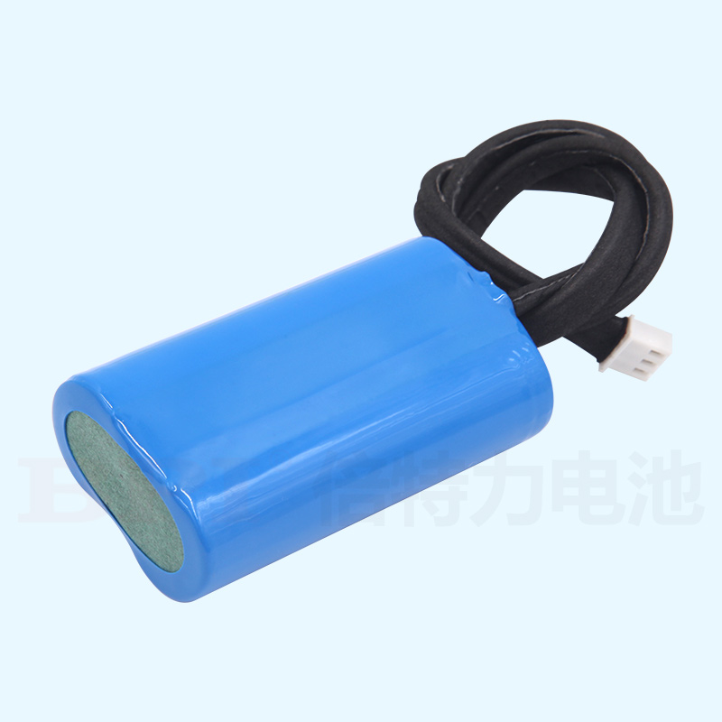 測繪儀鋰電池18650-2S/2200mAh，18650圓柱電池應用于智能鎖太陽能路燈